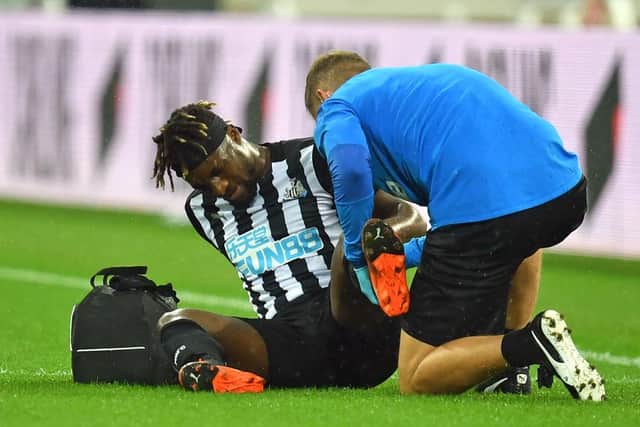 Allan Saint-Maximin.