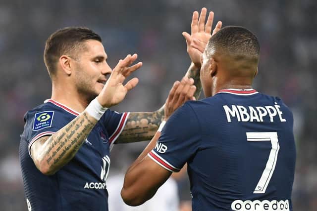 Newcastle United have reportedly been ‘offered’ a chance to sign PSG star Mauro Icardi (Photo by Bertrand GUAY / AFP)