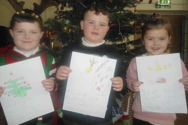 Yellow class pupils' letters