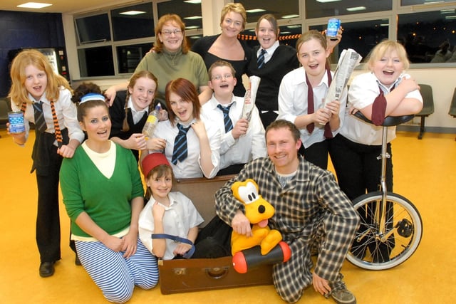 Boldon Comprehensive's after school club was putting the spotlight on recycling with a drama production in 2006. Remember it?