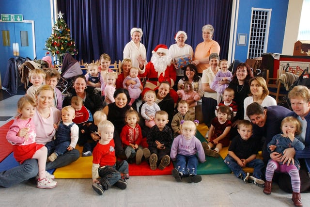 Can you believe it, this was 19 years ago. Santa called in at the St Margaret's Parents and Toddler Group in 2003. Did you meet him?