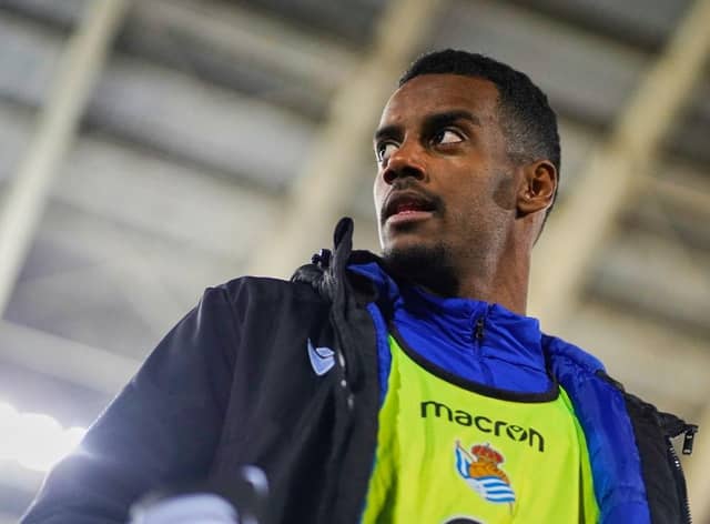 Real Sociedad's Alexander Isak.