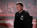 Newcastle United head coach Eddie Howe arrives at the City Ground.
