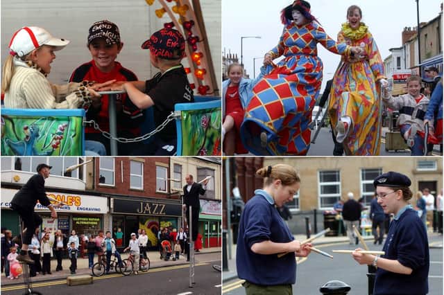 Memories of the Frederick Street festival in 2004.