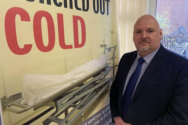Mick Irwin, Vice Chairman of One Punch UK, feels there should be a minimum per unit price for alcohol.
Picture by FRANK REID.