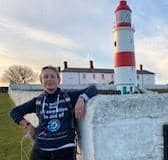 Blue Wilson at Souter Lighthouse
