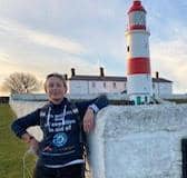 Blue Wilson at Souter Lighthouse