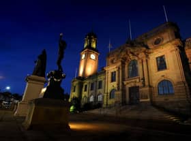 South Shields town hall will be lit yellow as part of the day of reflection