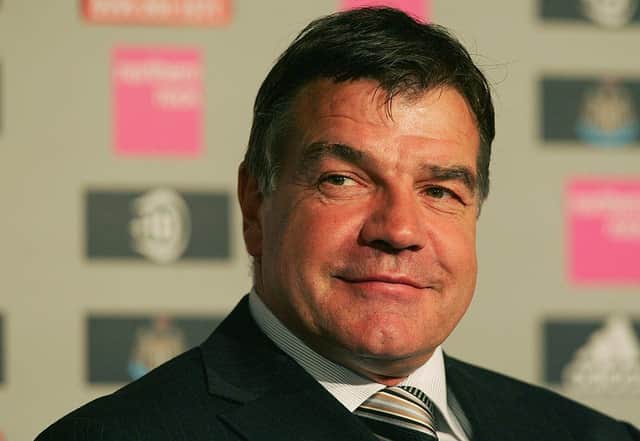 Sam Allardyce is unveiled as Newcastle United manager in 2007.