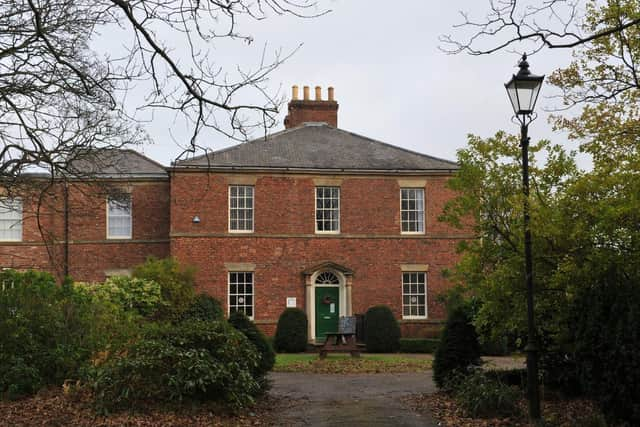 A 'grey lady' stalks Jarrow Hall, but we're not sure what her problem is.