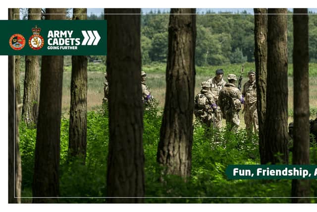 An image from the cadets' recruitment campaign