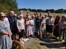 Cleadon residents are campaigning against the housing proposals.