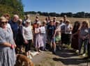 Cleadon residents are campaigning against the housing proposals.