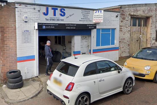 JTS Auto Repairs on Maxwell Street in South Shields has a five star rating from 25 Google reviews.