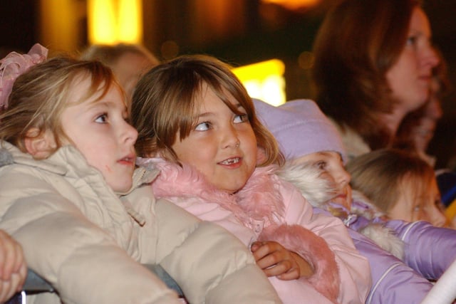 They had a great time at the switch-on of the lights in 2003. Did you?