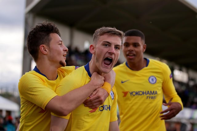 The 21-year-old striker has joined MK Dons on a permanent deal for an undisclosed fee. He never made a first-team appearance at Chelsea he was a prolific scorer across their youth teams. Picture: Richard Heathcote/Getty Images