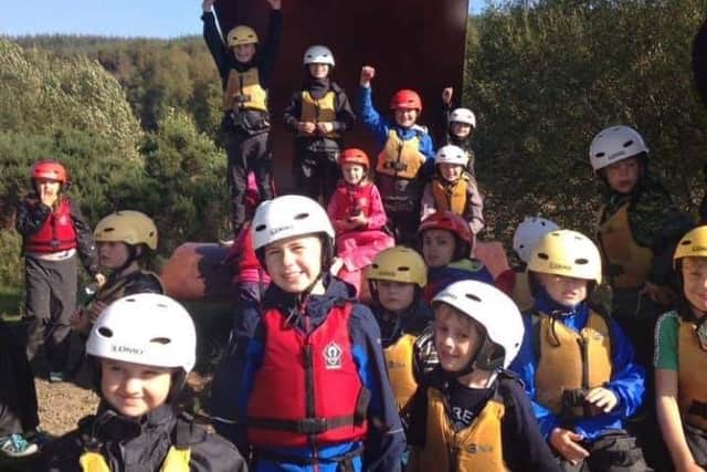 Young members of the 30th South Shields Scouts group (picture taken before covid restrictions).