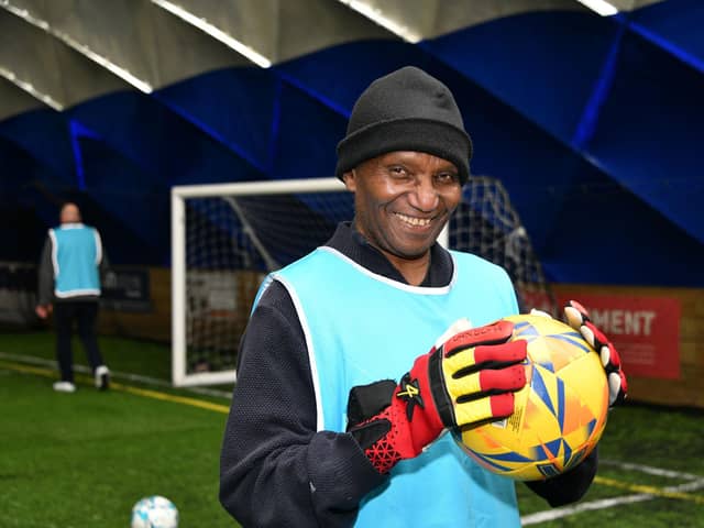 Walking football can be a fun and social way for people to get active with Parkinson's