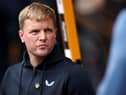 File photo dated 28-08-2022 of Newcastle manager Eddie Howe, who admitted it will be a "special game" when the Magpies host his former club Bournemouth on Saturday. Issue date: Friday September 16, 2022.