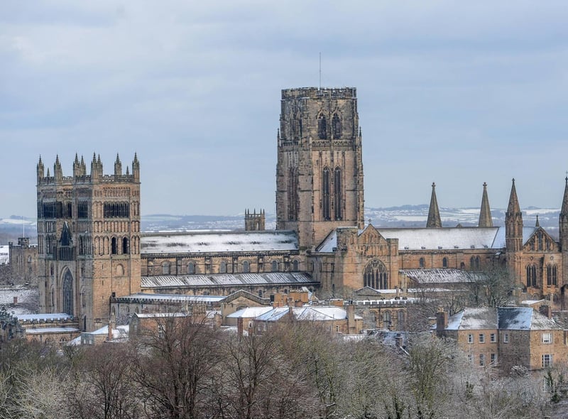 Durham Cathedral has seen plenty of snowy weather over the years, but it never loses its charm.
