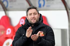 Sunderland head coach Lee Johnson.