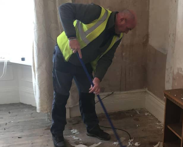 Work taking place to prepare the flats ready for companions