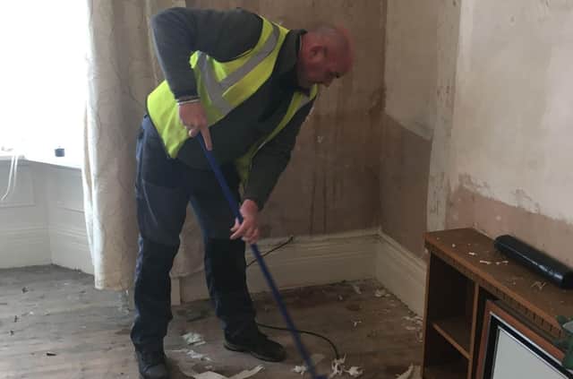 Work taking place to prepare the flats ready for companions