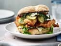 A posh fish finger sandwich