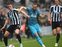 Harry Kane in action against Newcastle United (Photo by Stu Forster/Getty Images)