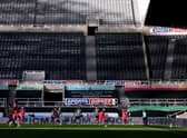 St James's Park, home of Newcastle United.