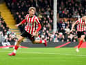 Jack Clarke celebrates his early goal