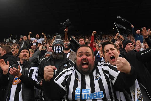 Newcastle United fans have a lot to celebrate ahead of the release of Football Manager 2022 (Photo by Stu Forster/Getty Images)