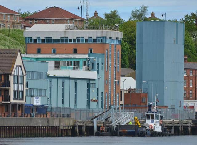 The former Cosalt Factory, on the Fish Quay in North Shields, where Salt Market Social will be based. Photo by Steve Ellwood.