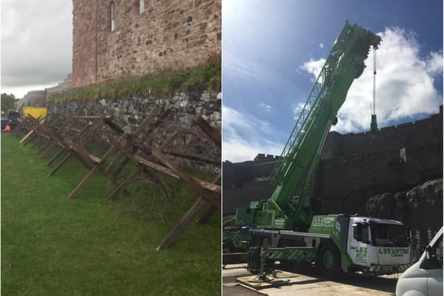 Bamburgh Castle is closed to members of the public amid rumours that filming is set to being on the latest Indiana Jones movie.