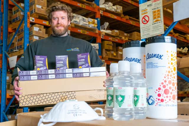 James Maxwell, warehouse supervisor at the Supply Technologies Boldon facility.