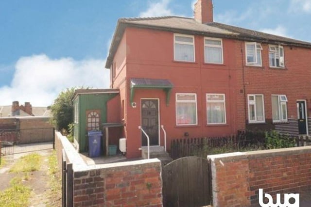 Two-bedroom, semi-detached property - guide price £20,000-plus.