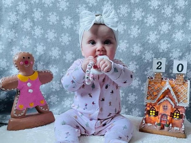 Eight-month-old Isla. Picture: Louise Edwards