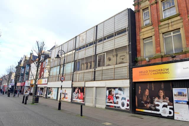 Empty King Street shops, in South Shields town centre, are to be demolished as part of the £100m regeneration of the town.