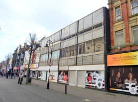 Empty King Street shops, in South Shields town centre, are to be demolished as part of the £100m regeneration of the town.