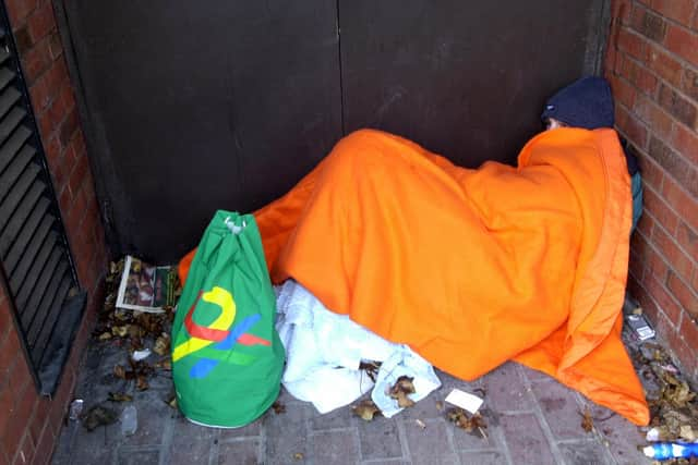 There is concern for rough sleepers during the coronavirus pandemic