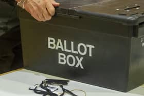 A ballot box