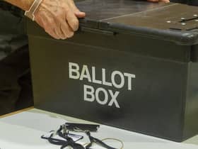 A ballot box