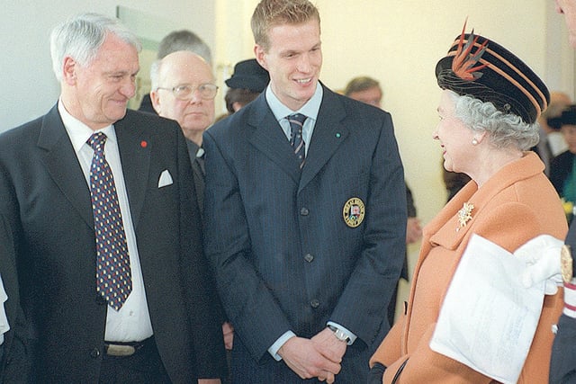 Her Majesty's 2000 visit to the North East. Did you get to meet her?