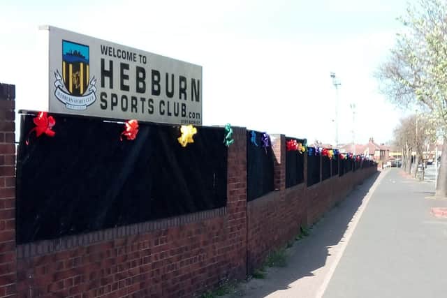 The display has been moved to Hebburn Sports Club