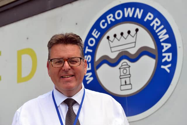 Westoe Crown Primary School headteacher Steve Price.