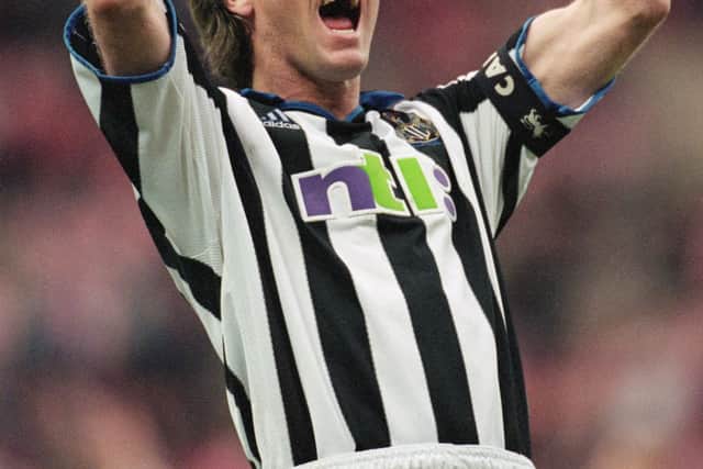 Warren Barton went on to enjoy a long top flight career with Wimbledon and Newcastle after leaving Maidstone in the summer of 1990. Picture: Stu Forster /Allsport