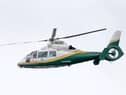 The Great North Air Ambulance was called to South Shields