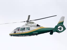 The Great North Air Ambulance was called to South Shields