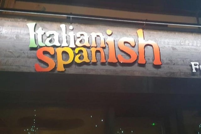Mediterranean classics in store at Italianish Spanish.