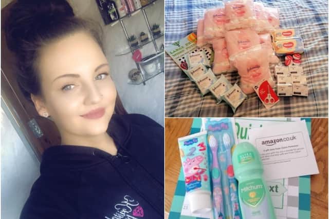 Kristal Warburton has collected donations for key workers through her Amazon wishlist.